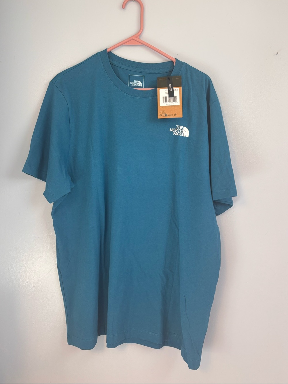 The North Face Men's Dusk Blue Evo Short-Sleeve Crew Tee Sz XL. NWT